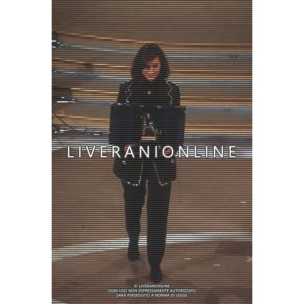 DIAP-RETROSPETTIVALAURA PAUSINI CANTANTE NELLA FOTO LAURA PAUSINI A SANREMO NELL\'ANNO 1993 AG ALDO LIVERANI SAS