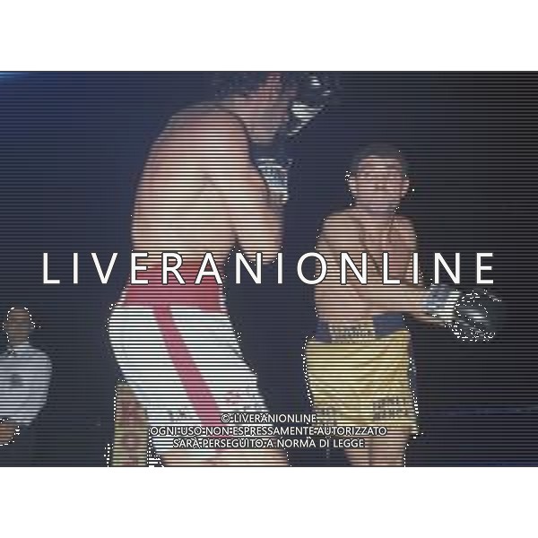 DIAP-RETROSPETTIVA PATRIZIO OLIVA PUGILE NELLA FOTO PATRIZIO OLIVA CONTRO UAN JOSE GIMENEZ AL PALAZZO DELL OSPORT DI MILANO IL GIORNO 14-10-1983 INONTRO VALIDO PER IL CAMPIONATO EUROPEO AG ALDO LIVERANI SAS
