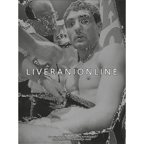 DIAP-RETROSPETTIVA PATRIZIO OLIVA PUGILE NELLA FOTO PATRIZIO OLIVA CONTRO UAN JOSE GIMENEZ AL PALAZZO DELL OSPORT DI MILANO IL GIORNO 14-10-1983 INONTRO VALIDO PER IL CAMPIONATO EUROPEO AG ALDO LIVERANI SAS