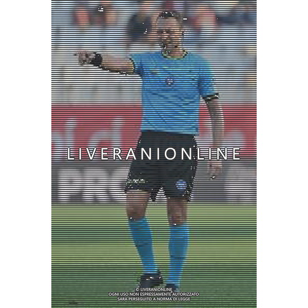 TVRG Monza vs Sampdoria nella foto l\'arbitro Rosario Abisso di Palermo Monza 20-09-2025 U-Power Stadium Monza vs Sampdoria Campionato Serie BKT - 4a giornata foto Roberto Garavaglia/Agenzia Aldo Liverani sas