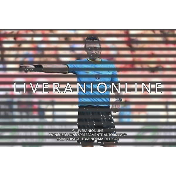 TVRG Monza vs Sampdoria nella foto l\'arbitro Rosario Abisso di Palermo Monza 20-09-2025 U-Power Stadium Monza vs Sampdoria Campionato Serie BKT - 4a giornata foto Roberto Garavaglia/Agenzia Aldo Liverani sas