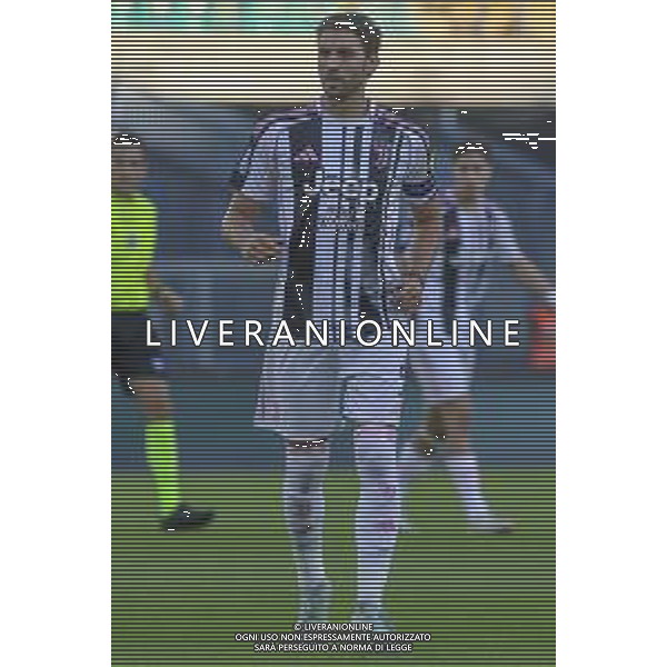Manuel Locatelli of Juventus FC during Hellas Verona FC vs Juventus FC, 4° Serie A Enilive 2025-26 game at Marcantonio Bentegodi stadium in Verona (VR), Italy, on September 20, 2025. (Photo by Davide Casentini) AG ALDO LIVERANI SAS