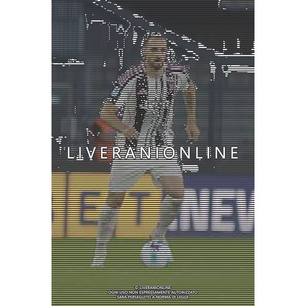 Federico Gatti of Juventus FC play the ball during Hellas Verona FC vs Juventus FC, 4° Serie A Enilive 2025-26 game at Marcantonio Bentegodi stadium in Verona (VR), Italy, on September 20, 2025. (Photo by Davide Casentini) AG ALDO LIVERANI SAS