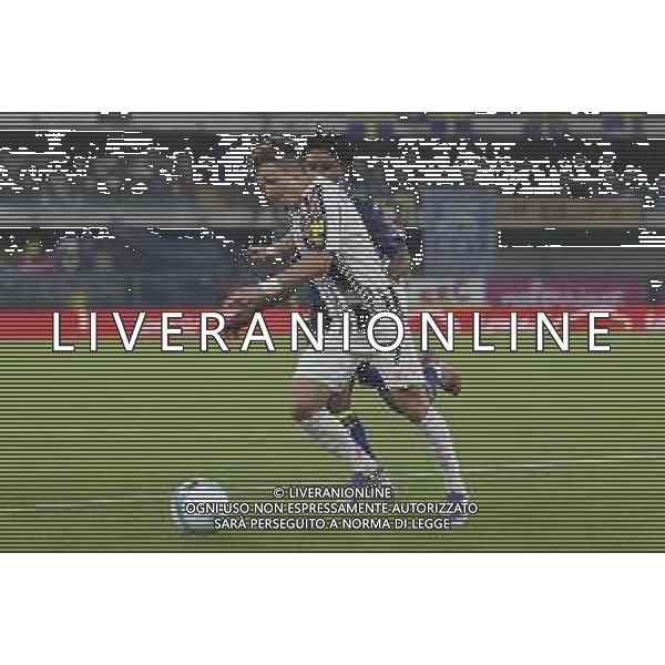 Francisco Conceicao of Juventus FC play the ball during Hellas Verona FC vs Juventus FC, 4° Serie A Enilive 2025-26 game at Marcantonio Bentegodi stadium in Verona (VR), Italy, on September 20, 2025. (Photo by Davide Casentini) AG ALDO LIVERANI SAS