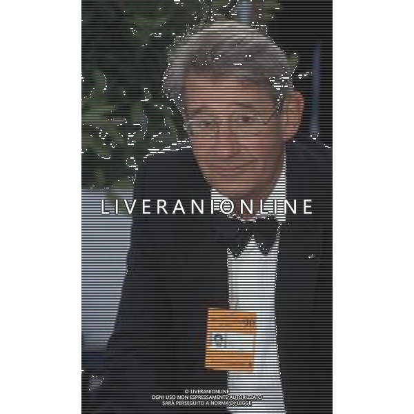 DIAP-RETROSPETTIVA HELMUT NEWTON FOTOGRAFO NELLA FOTO HELMUT NEWTON FOTOGRAFO A CANNES NELL\'ANNO 1996 AG ALDO LIVERANI SAS