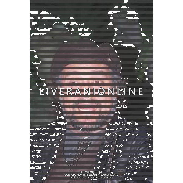 DIAP-RETROSPETTIVA EUGENIO FINARDI CANTANTE NELLA FOTO EUGENIO FINARDI A SANREMO NELL\'ANNO 1999 AG ALDO LIVERANI SAS