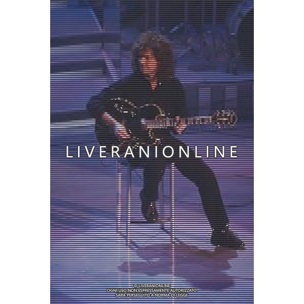 DIAP-RETROSPETTIVA PAT METHENY CANTANTE NELLA FOTO PAT MATHENY A SANREMO NELL\'ANNO 1996 AG ALDO LIVERANI SAS