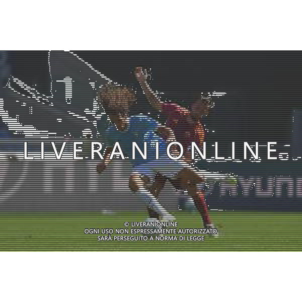 Lazio vs Roma Campionato Serie A Enilive - 4 Giornata Stadio Olimpico - Roma 21-09-2025 nella foto Guendouzi e Cristante Foto Federico Gaetano - ag Aldo liverani