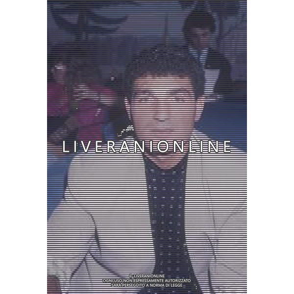 DIAP-RETROSPETTIVA PATRIZIO OLIVA PUGILE NELLA FOTO PATRIZIO OLIVA A MILANO NELL\'ANNO 1988 IN TERRAZZA MARTINI AG ALDO LIVERANI SAS