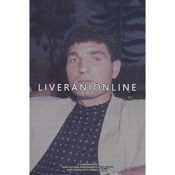 DIAP-RETROSPETTIVA PATRIZIO OLIVA PUGILE NELLA FOTO PATRIZIO OLIVA A MILANO NELL\'ANNO 1988 IN TERRAZZA MARTINI AG ALDO LIVERANI SAS