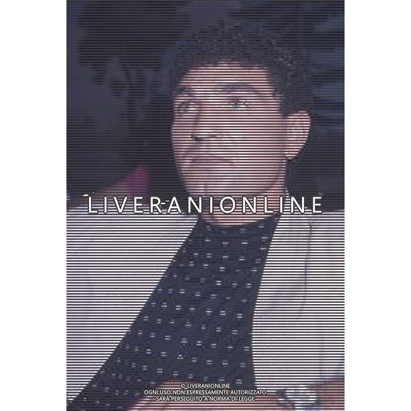 DIAP-RETROSPETTIVA PATRIZIO OLIVA PUGILE NELLA FOTO PATRIZIO OLIVA A MILANO NELL\'ANNO 1988 IN TERRAZZA MARTINI AG ALDO LIVERANI SAS