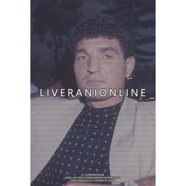 DIAP-RETROSPETTIVA PATRIZIO OLIVA PUGILE NELLA FOTO PATRIZIO OLIVA A MILANO NELL\'ANNO 1988 IN TERRAZZA MARTINI AG ALDO LIVERANI SAS