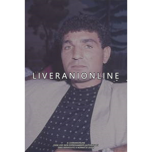 DIAP-RETROSPETTIVA PATRIZIO OLIVA PUGILE NELLA FOTO PATRIZIO OLIVA A MILANO NELL\'ANNO 1988 IN TERRAZZA MARTINI AG ALDO LIVERANI SAS