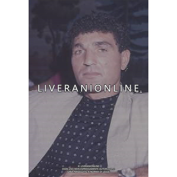 DIAP-RETROSPETTIVA PATRIZIO OLIVA PUGILE NELLA FOTO PATRIZIO OLIVA A MILANO NELL\'ANNO 1988 IN TERRAZZA MARTINI AG ALDO LIVERANI SAS