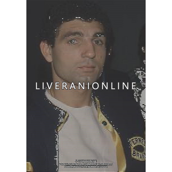 DIAP-RETROSPETTIVA PATRIZIO OLIVA PUGILE NELLA FOTO PATRIZIO OLIVA NELL\'ANNO 1983 AG ALDO LIVERANI SAS  