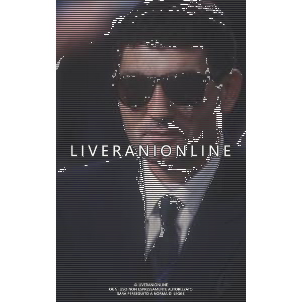 DIAP-RETROSPETTIVA PATRIZIO OLIVA PUGILE NELLA FOTO PATRIZIO OLIVA OSPITE DELLA TRASMISSIONE TELEVISIVA LA DOMENICA SPORTIVA“ NELL\'ANNO 1986 AG ALDO LIVERANI SAS  