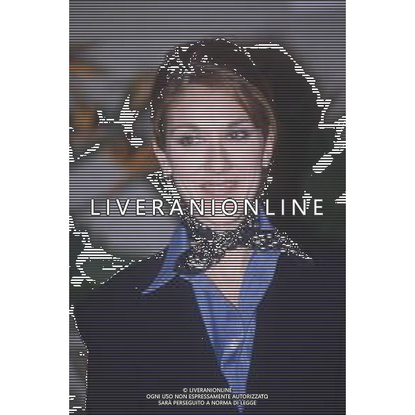 DIAP-RETROSPETTIVA CELINE DION CANTANTE NELLA FOTO CELINE DION A SANREMO NELL\'ANNO 1996 AG ALDO LIVERANI SAS