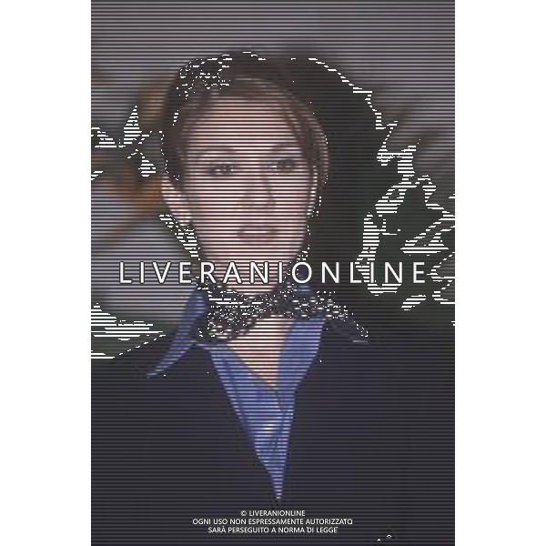 DIAP-RETROSPETTIVA CELINE DION CANTANTE NELLA FOTO CELINE DION A SANREMO NELL\'ANNO 1996 AG ALDO LIVERANI SAS