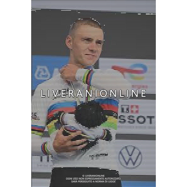 21-09-2025 World Championships Elite Cronometro; 2025, Soudal - Quick Step; Evenepoel, Remco; Kigali; FOTO STEFANO SIROTTI-AG ALDO LIVERANI SAS
