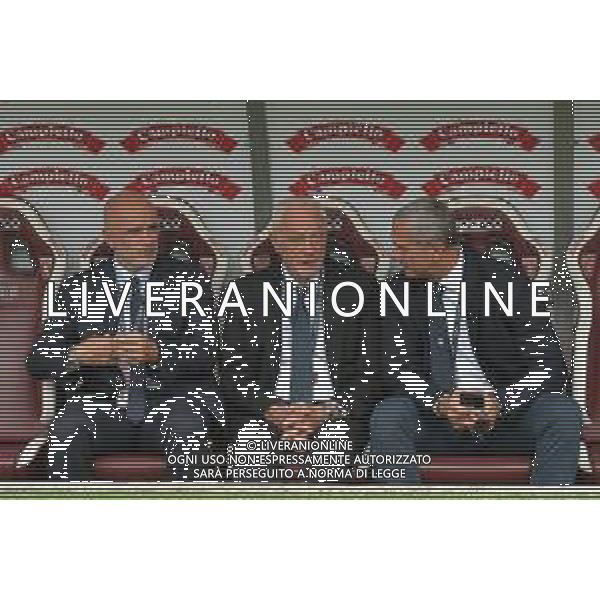 TVMV-Torino 21.09.2025 Stadio Grande Torino @Manuela Viganti/Ag. Aldo Liverani sas Torino vs Atalanta Campionato Calcio Serie A Enilive 2025/2026 4a giornata Nella foto: antonio percassi presidente dell\'atalanta con i figli