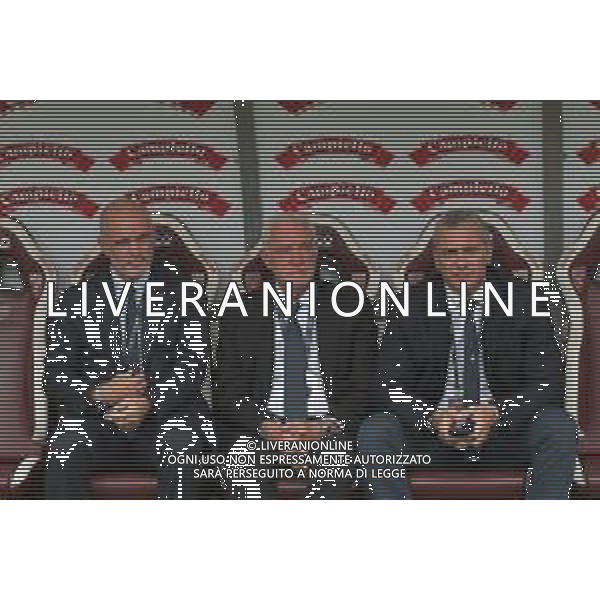 TVMV-Torino 21.09.2025 Stadio Grande Torino @Manuela Viganti/Ag. Aldo Liverani sas Torino vs Atalanta Campionato Calcio Serie A Enilive 2025/2026 4a giornata Nella foto: antonio percassi presidente dell\'atalanta con i figli