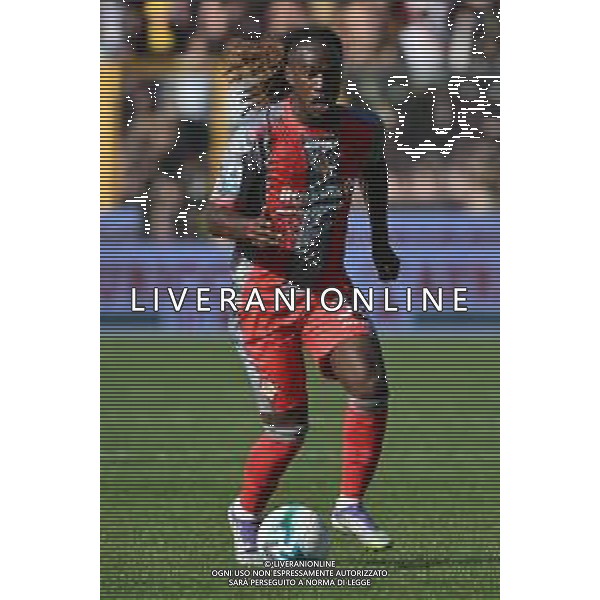 TVRG Cremonese vs Parma nella foto Warren Bondo (Cremonese) Cremona 21-09-2025 Stadio Giovanni Zini Cremonese vs Parma Campionato Serie A Enilive - 4a giornata foto Roberto Garavaglia/Agenzia Aldo Liverani sas