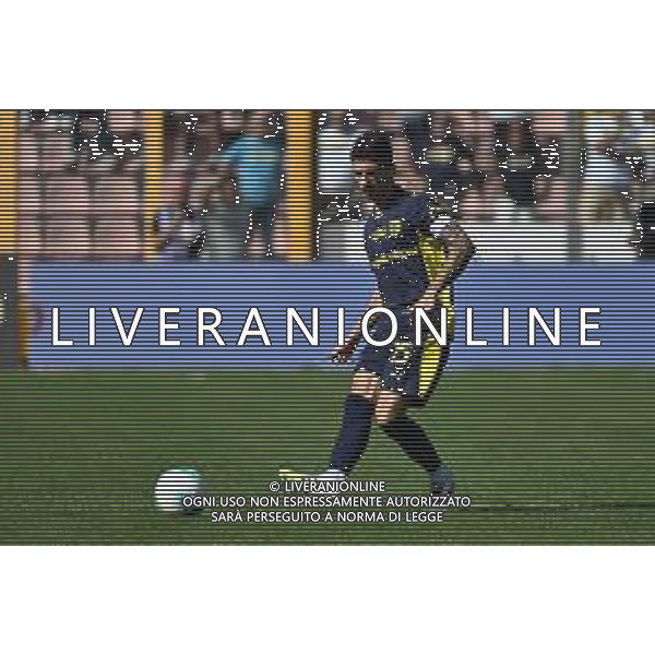 TVRG Cremonese vs Parma nella foto Enrico Delprato (Parma) Cremona 21-09-2025 Stadio Giovanni Zini Cremonese vs Parma Campionato Serie A Enilive - 4a giornata foto Roberto Garavaglia/Agenzia Aldo Liverani sas