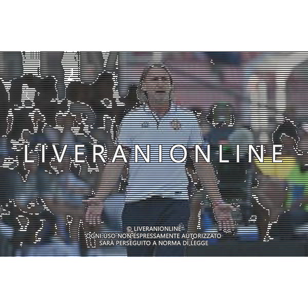 TVRG Cremonese vs Parma nella foto Davide Nicola allenatore Cremonese Cremona 21-09-2025 Stadio Giovanni Zini Cremonese vs Parma Campionato Serie A Enilive - 4a giornata foto Roberto Garavaglia/Agenzia Aldo Liverani sas