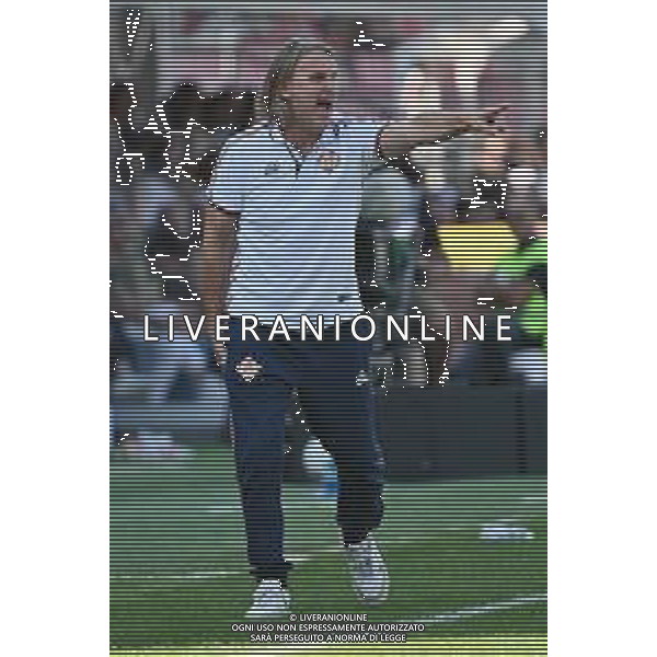 TVRG Cremonese vs Parma nella foto Davide Nicola allenatore Cremonese Cremona 21-09-2025 Stadio Giovanni Zini Cremonese vs Parma Campionato Serie A Enilive - 4a giornata foto Roberto Garavaglia/Agenzia Aldo Liverani sas