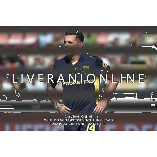 TVRG Cremonese vs Parma nella foto Emanuele Valeri (Parma) Cremona 21-09-2025 Stadio Giovanni Zini Cremonese vs Parma Campionato Serie A Enilive - 4a giornata foto Roberto Garavaglia/Agenzia Aldo Liverani sas