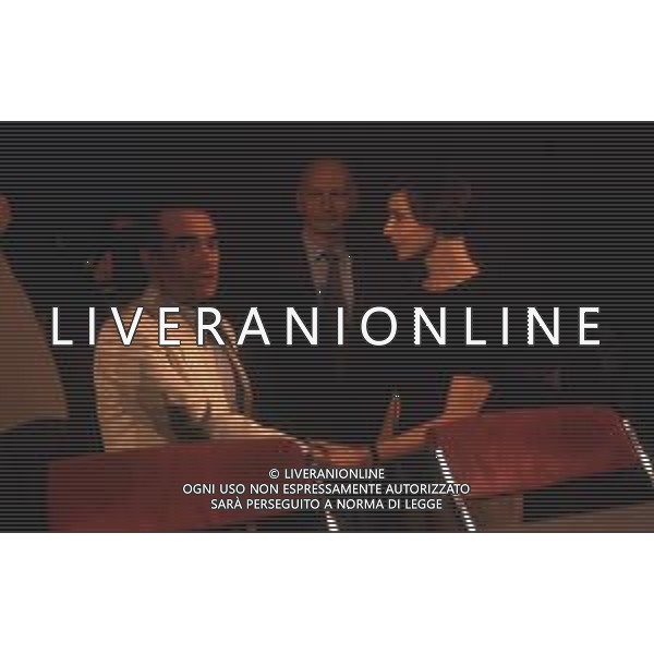 DIAP-RETROSPETTIVA MARTIN SCORSESE REGSTA NELLA FOTO MARTIN SCORSESE A CANNES NELL\'ANNO 1990 CON ISABELLA ROSSELLINI AG ALDO LIVERANI SAS