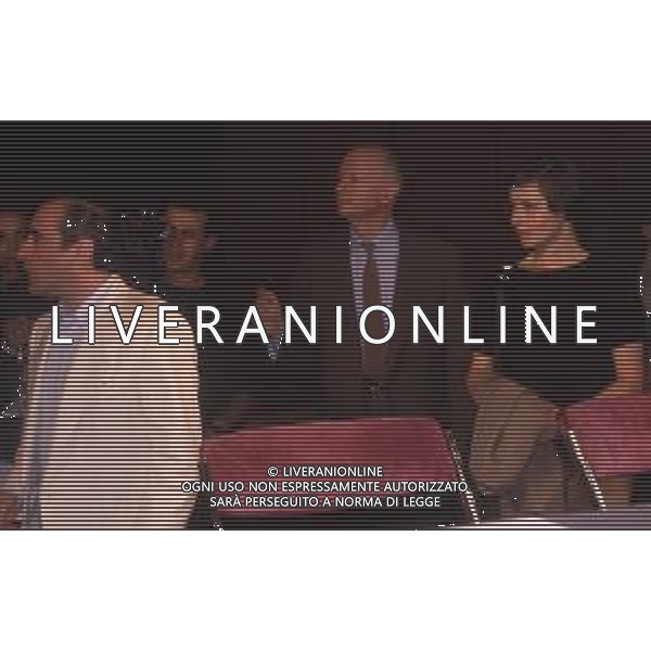 DIAP-RETROSPETTIVA MARTIN SCORSESE REGSTA NELLA FOTO MARTIN SCORSESE A CANNES NELL\'ANNO 1990 CON ISABELLA ROSSELLINI AG ALDO LIVERANI SAS