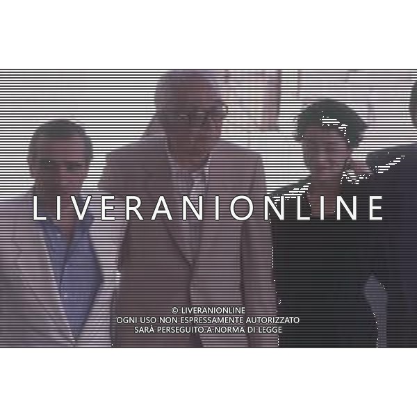 DIAP-RETROSPETTIVA MARTIN SCORSESE REGSTA NELLA FOTO MARTIN SCORSESE A CANNES NELL\'ANNO 1990 CON IL REGISTA AKIRA KUROSAWA AG ALDO LIVERANI SAS