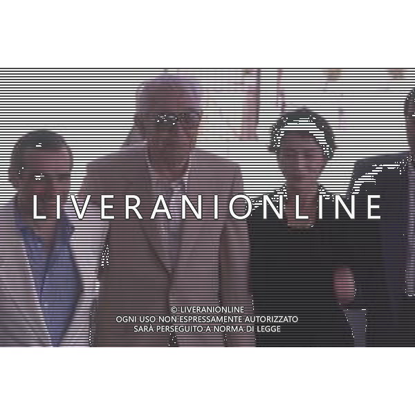 DIAP-RETROSPETTIVA MARTIN SCORSESE REGSTA NELLA FOTO MARTIN SCORSESE A CANNES NELL\'ANNO 1990 CON IL REGISTA AKIRA KUROSAWA AG ALDO LIVERANI SAS