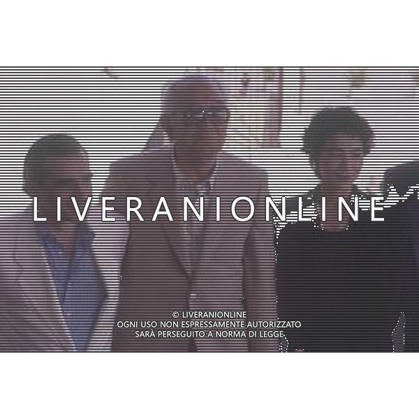 DIAP-RETROSPETTIVA MARTIN SCORSESE REGSTA NELLA FOTO MARTIN SCORSESE A CANNES NELL\'ANNO 1990 CON IL REGISTA AKIRA KUROSAWA AG ALDO LIVERANI SAS