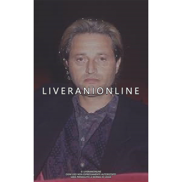 DIAP-RETROSPETTIVA AMEDEO MINGHI CANTANTE NELLA FOTO AMEDEO MINGHI A SANREMO NELL\'ANNO 1991 AG ALDO LIVERANI SAS