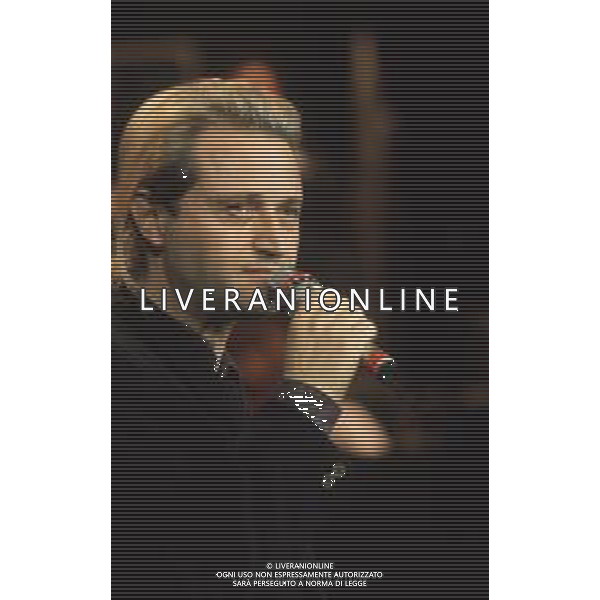 DIAP-RETROSPETTIVA AMEDEO MINGHI CANTANTE NELLA FOTO AMEDEO MINGHI A SANREMO NELL\'ANNO 1991 AG ALDO LIVERANI SAS