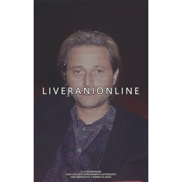 DIAP-RETROSPETTIVA AMEDEO MINGHI CANTANTE NELLA FOTO AMEDEO MINGHI A SANREMO NELL\'ANNO 1991 AG ALDO LIVERANI SAS