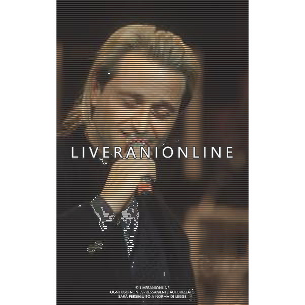 DIAP-RETROSPETTIVA AMEDEO MINGHI CANTANTE NELLA FOTO AMEDEO MINGHI A SANREMO NELL\'ANNO 1991 AG ALDO LIVERANI SAS