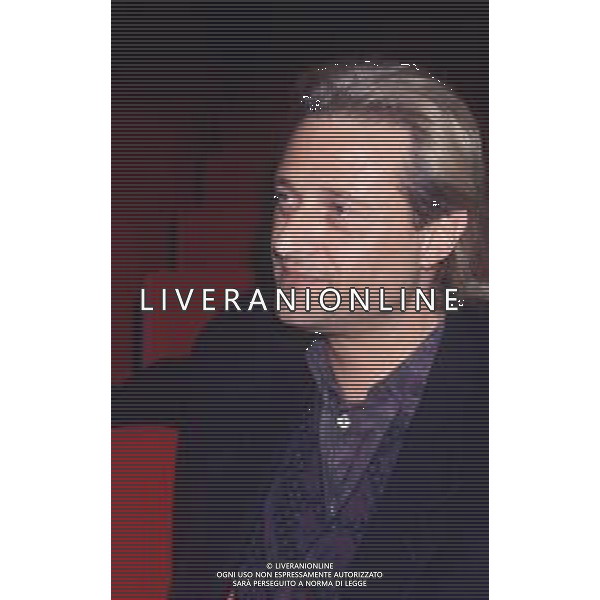 DIAP-RETROSPETTIVA AMEDEO MINGHI CANTANTE NELLA FOTO AMEDEO MINGHI A SANREMO NELL\'ANNO 1991 AG ALDO LIVERANI SAS