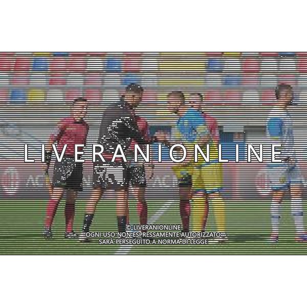 Maximiliano Ugge’ capitano del ChievoVerona e Matteo Duto capitano del Milan Futuro Milan Futuro - ChievoVerona Solbiate Arno 21-09-2025 Stadio F. Chinetti Terza giornata del campionato di Serie D girone B foto Ricky Monteiro Martins/Agenzia Liverani sas- AGENZIA ALDO LIVERANI