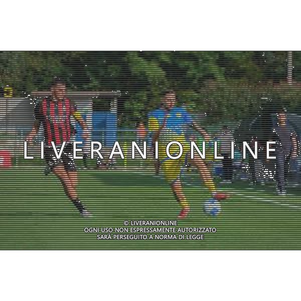 Nicholas D’este del ChievoVerona Milan Futuro - ChievoVerona Solbiate Arno 21-09-2025 Stadio F. Chinetti Terza giornata del campionato di Serie D girone B foto Ricky Monteiro Martins/Agenzia Liverani sas- AGENZIA ALDO LIVERANI