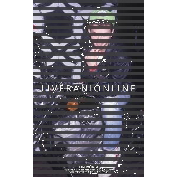 DIAP-RETROSPETTIVA LORENZO JOVANOTTI CANTANTE NLLA FOTO LORENZO JOVANOTTI A MILANO NELL\'ANNO 1985-90 AG ALDO LIVERANI SAS