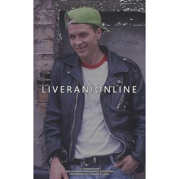 DIAP-RETROSPETTIVA LORENZO JOVANOTTI CANTANTE NLLA FOTO LORENZO JOVANOTTI A MILANO NELL\'ANNO 1985-90 AG ALDO LIVERANI SAS