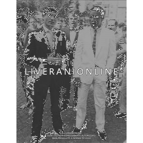 RETROSPETTIVA PATRIZIO OLIVA PUGILE NELLA FOTO PATRIZIO OLIVA IL GIORNO DEL SUO MATRIMONIO NELL\'ANNO 1982 CON NINO LAROCCA AG ALDO LIVERANI SAS