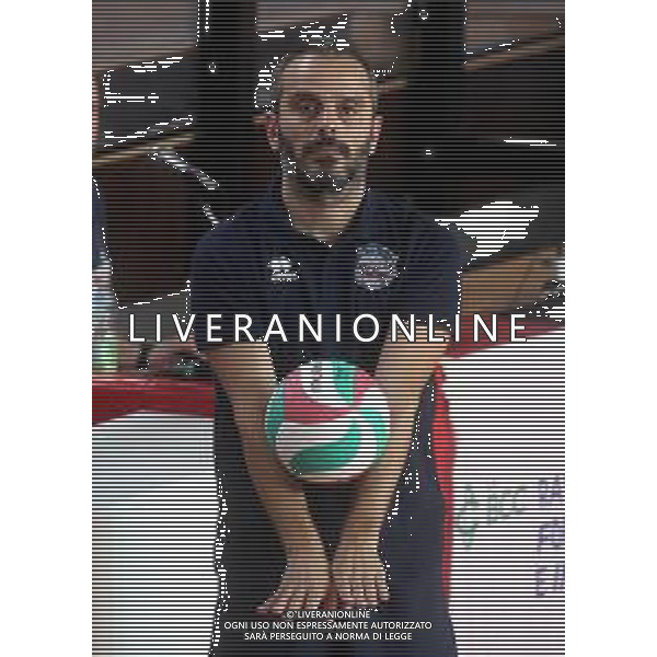 IMOLA 20 09 2025 TROFEO MCDONALD\'S SERIE A ORGANIZZATO DA DIFFUSIONE SPORT IMOLA SCANDICCI VOLLEY-CONSOLINI VOLLEY 3-1 NELLA FOTO MARCO GASPARI ALLENATORE SCANDICCI VOLLEY FOTO GIANNI SANNA-AG ALDO LIVERANI SAS