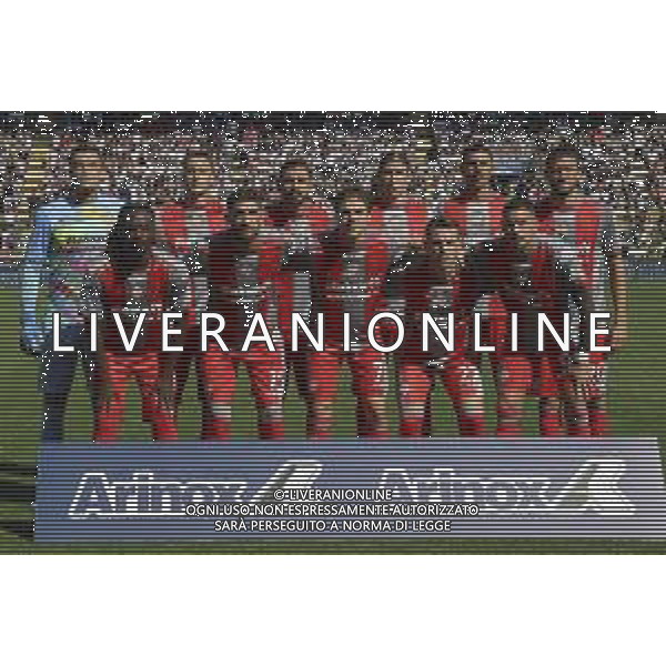 Cremonese team photo during US Cremonese vs Parma Calcio, 4° Serie A Enilive 2025-26 game at Renato Zini stadium in Cremona (CR), Italy, on September 21, 2025. (Photo by Davide Casentini) - AGENZIA ALDO LIVERANI