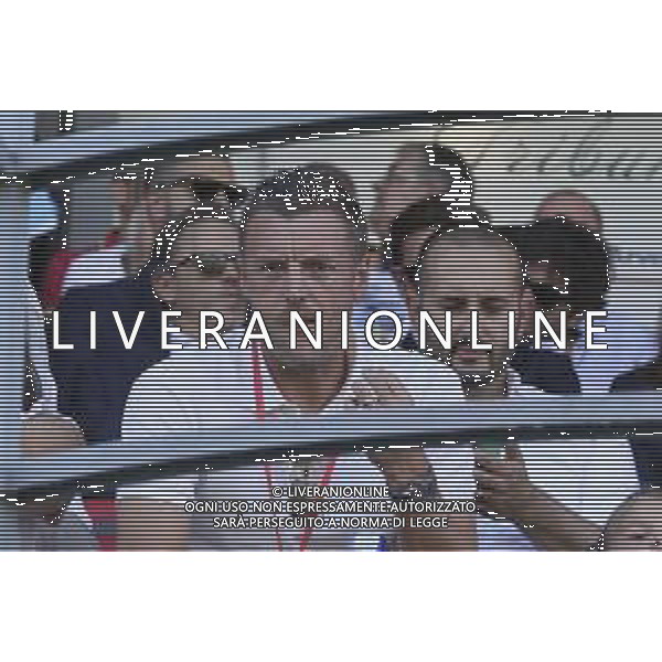 Jamie Vardy of US Cremonese sitting in the stands during US Cremonese vs Parma Calcio, 4° Serie A Enilive 2025-26 game at Renato Zini stadium in Cremona (CR), Italy, on September 21, 2025. (Photo by Davide Casentini) - AGENZIA ALDO LIVERANI