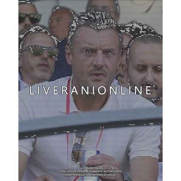 Jamie Vardy of US Cremonese sitting in the stands during US Cremonese vs Parma Calcio, 4° Serie A Enilive 2025-26 game at Renato Zini stadium in Cremona (CR), Italy, on September 21, 2025. (Photo by Davide Casentini) - AGENZIA ALDO LIVERANI