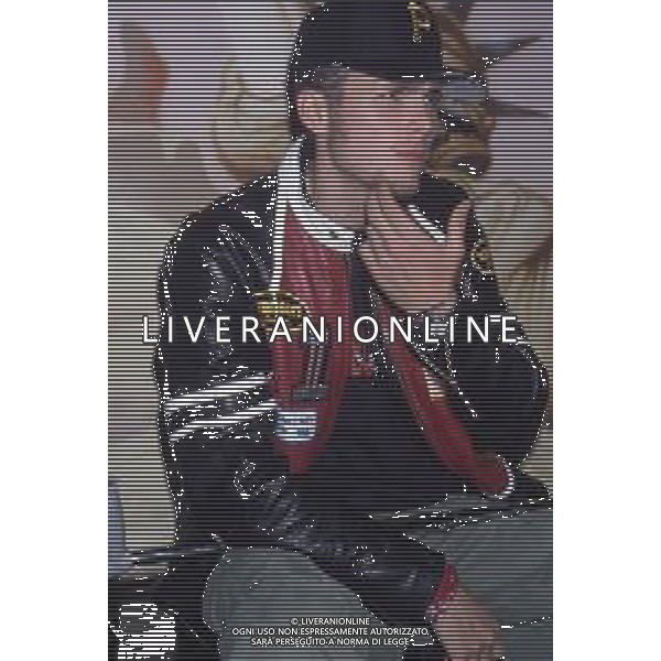 DIAP-RETROSPETTIVA LORENZO JOVANOTTI CANTANTE NELLA FOTO LORENZO JOVANOTTI PRESENTA IL SUO NUOVO DISCO “LA TRIBU\' CHE BALLA “NELL\'ANNO 1991 AG ALDO LIVERANI SAS